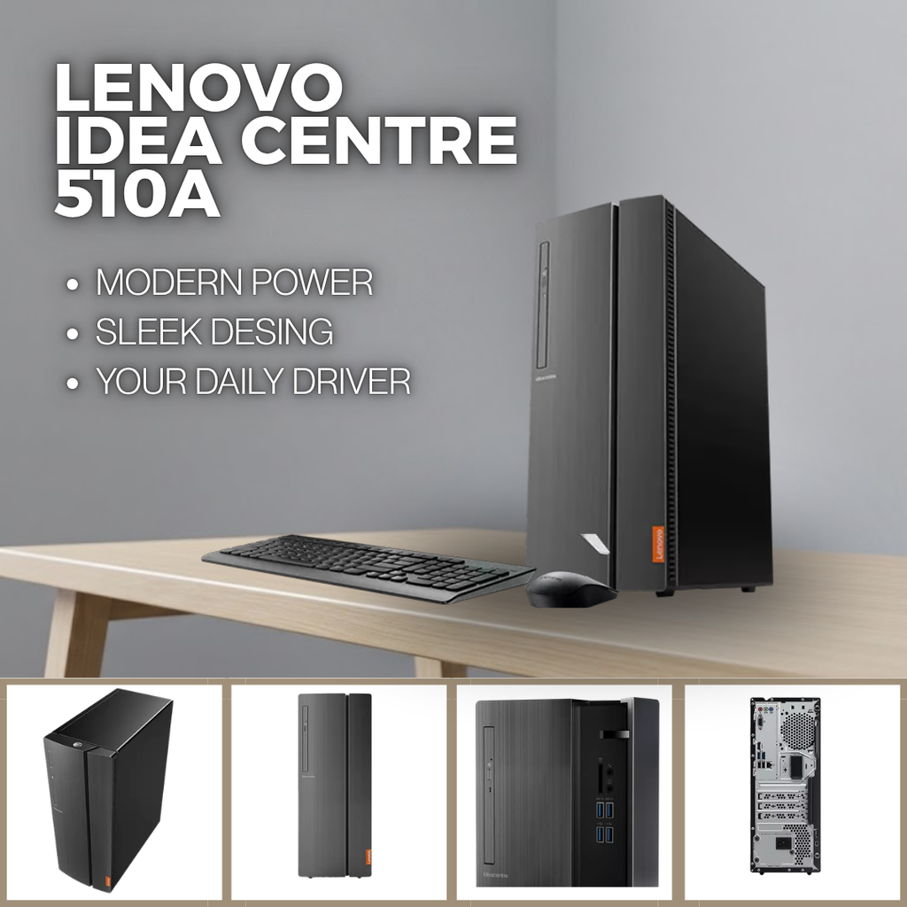 Lenovo IdeaCentre 510A Tower | PC de Escritorio Rendimiento y Estilo