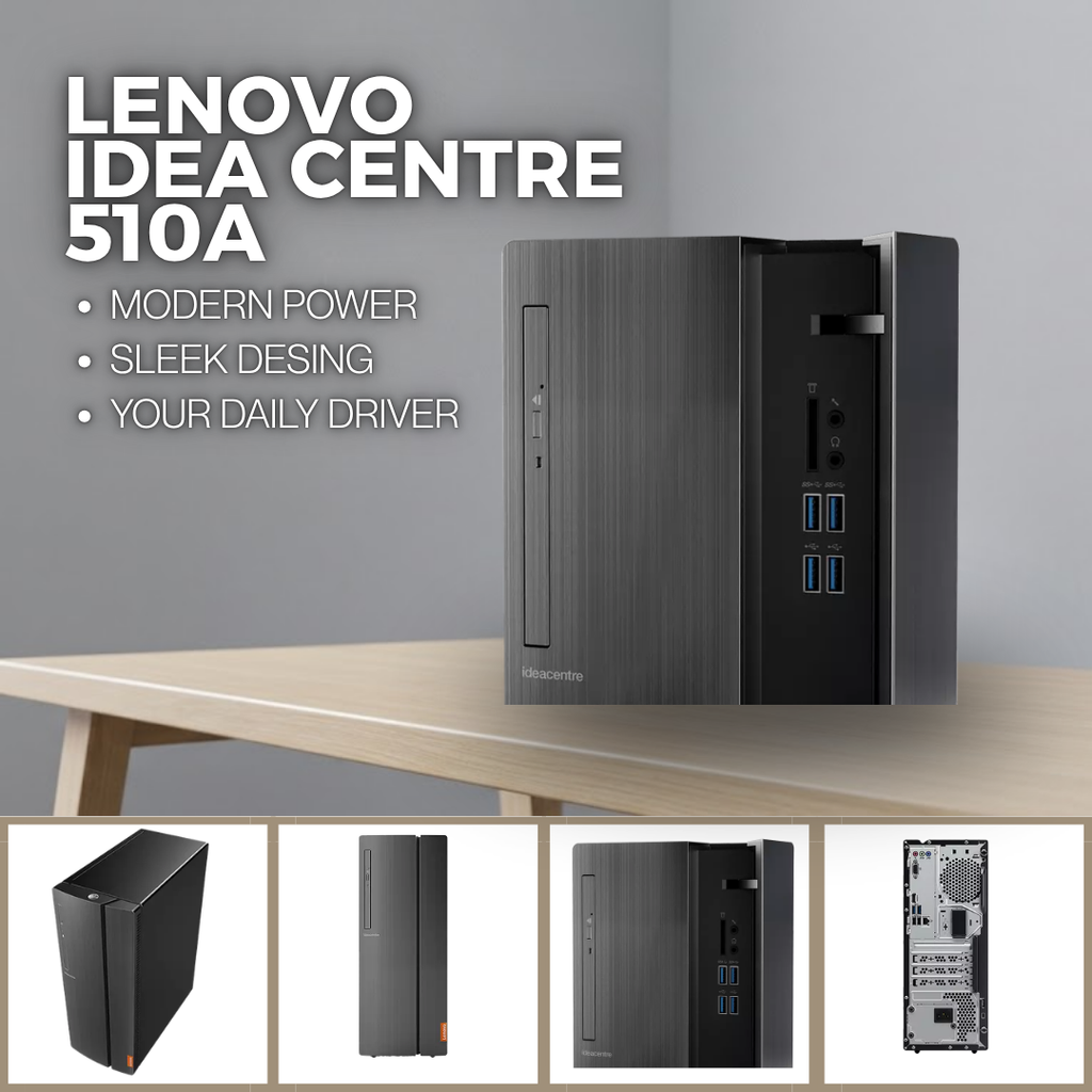 Lenovo IdeaCentre 510A Tower | PC de Escritorio Rendimiento y Estilo