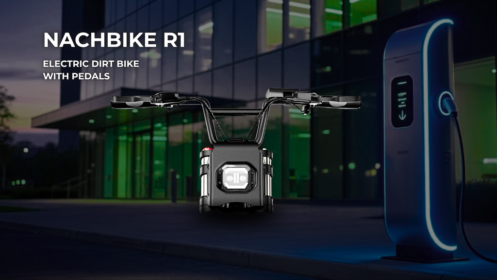Nachbike R1 Electric Dirt Bike with Pedals