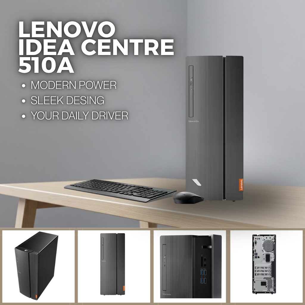 Lenovo IdeaCentre 510A Tower | PC de Escritorio Rendimiento y Estilo