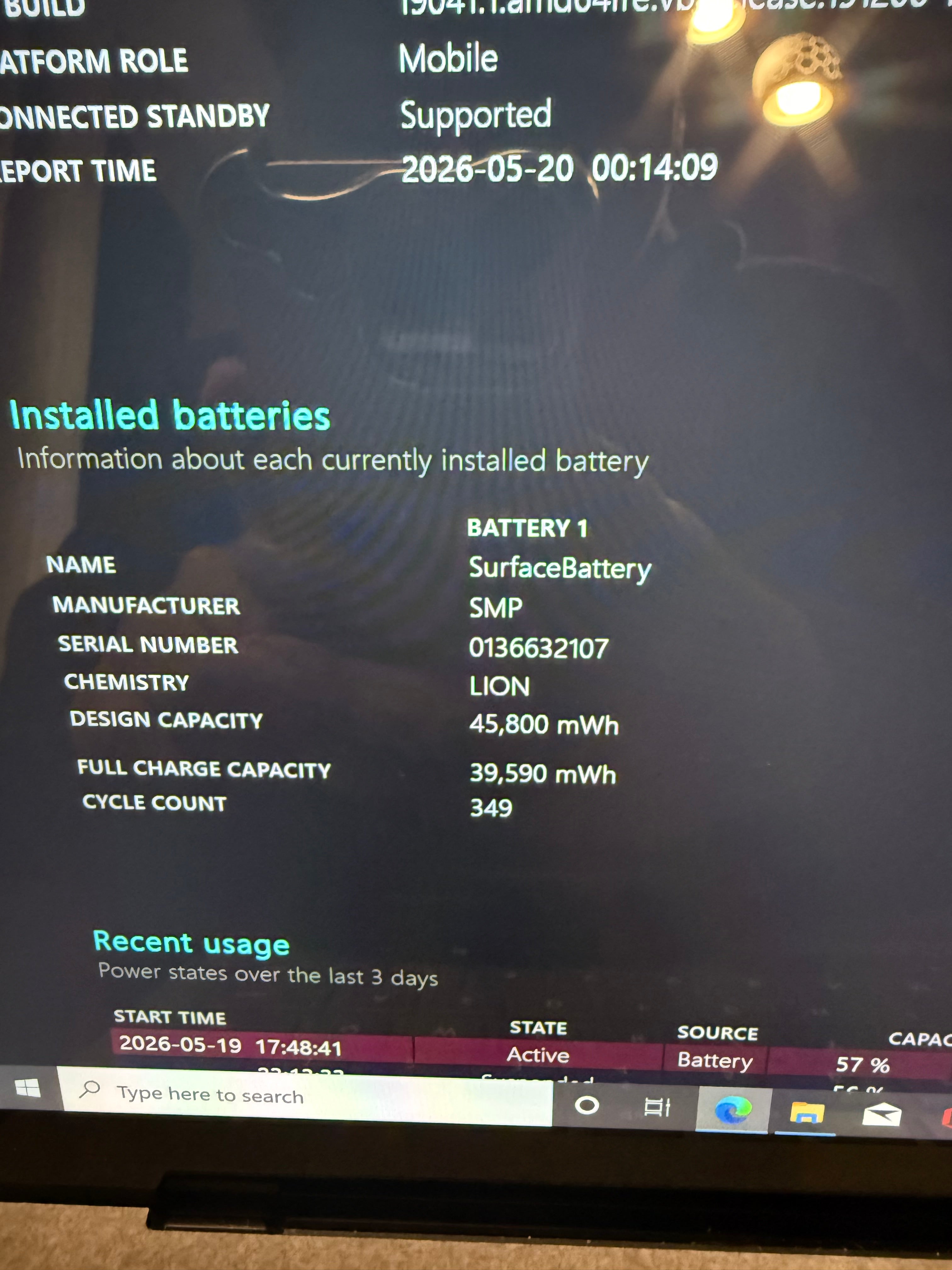 Surface Laptop 4 - Ryzen 5 2.20 GHz. 256GB & 8RAM - Silver de 13 pulgadas (Clasificación A)