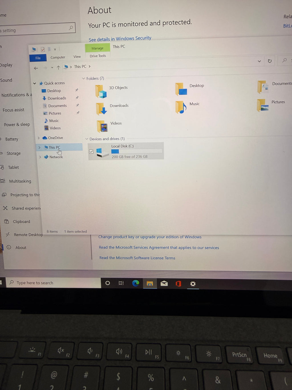 Surface Laptop 4 - Ryzen 5 2.20 GHz. 256GB & 8RAM - Silver de 13 pulgadas (Clasificación A)