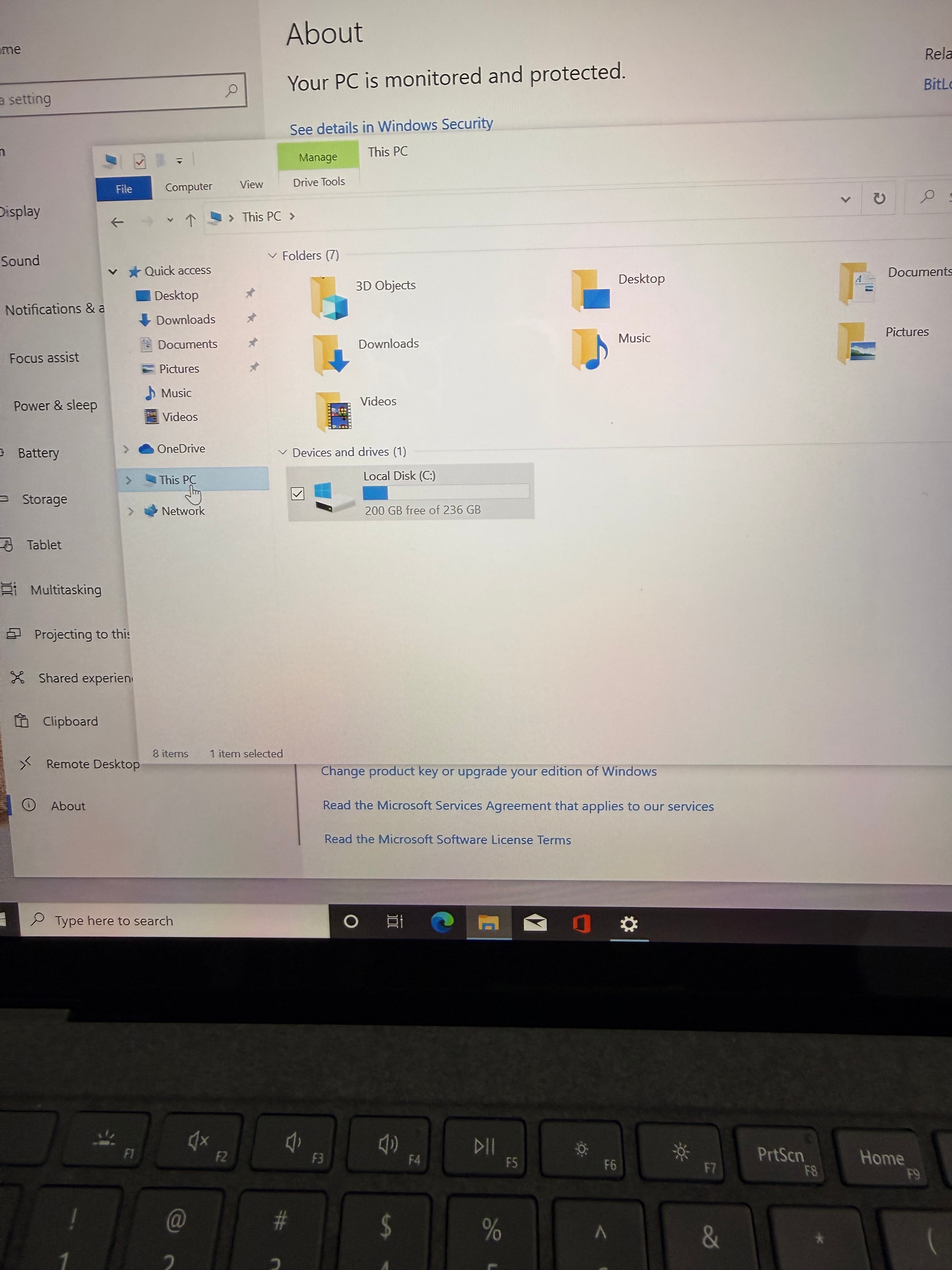 Surface Laptop 4 - Ryzen 5 2.20 GHz. 256GB & 8RAM - Silver de 13 pulgadas (Clasificación A)