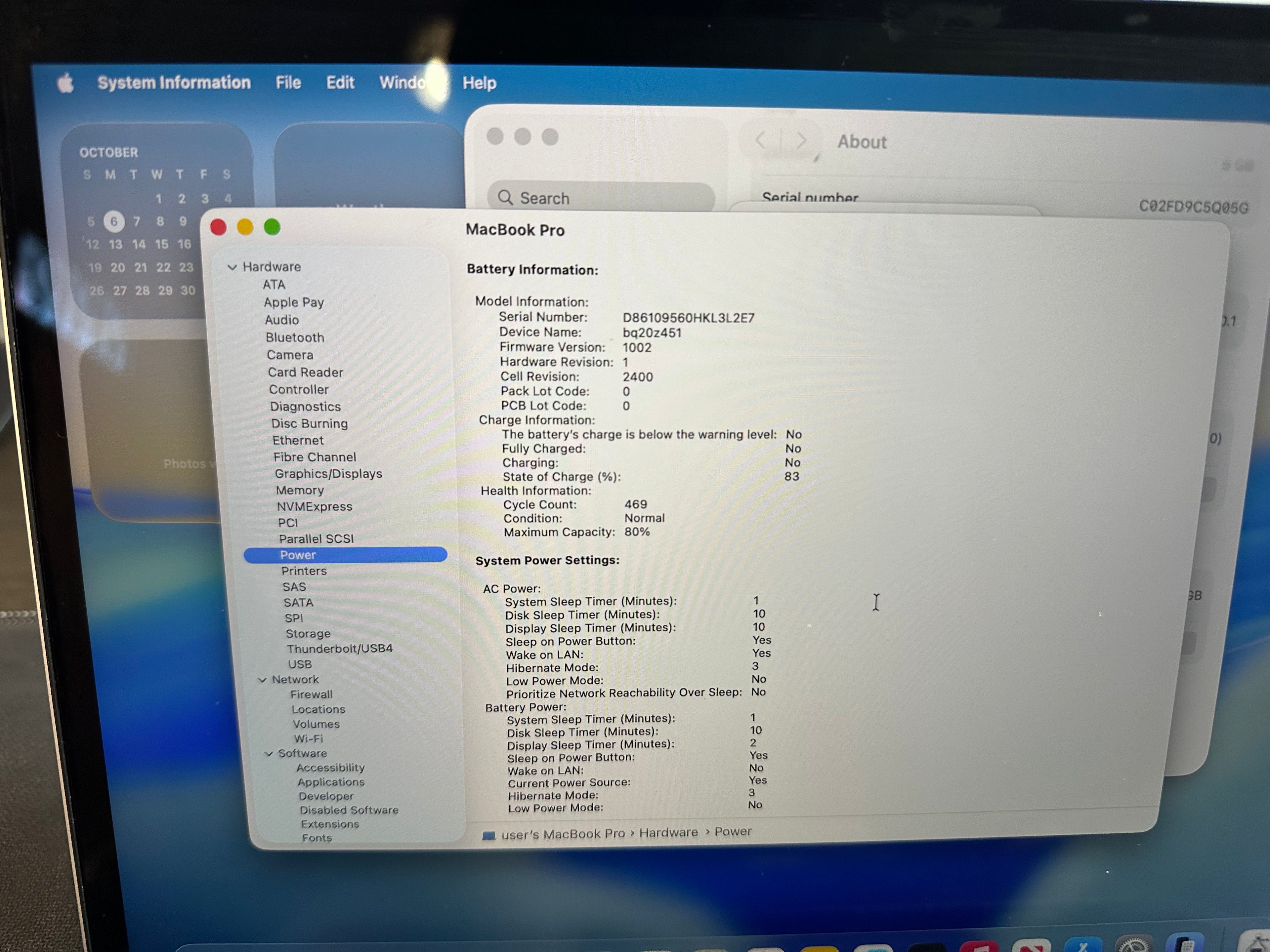 MacBook M1 2020 13" 8 RAM - 256 GB (sin cargador)