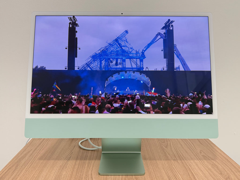 iMac 2021 M1 16RAM - 512GB (verde) 24" model: A2438 (Clasificación A)