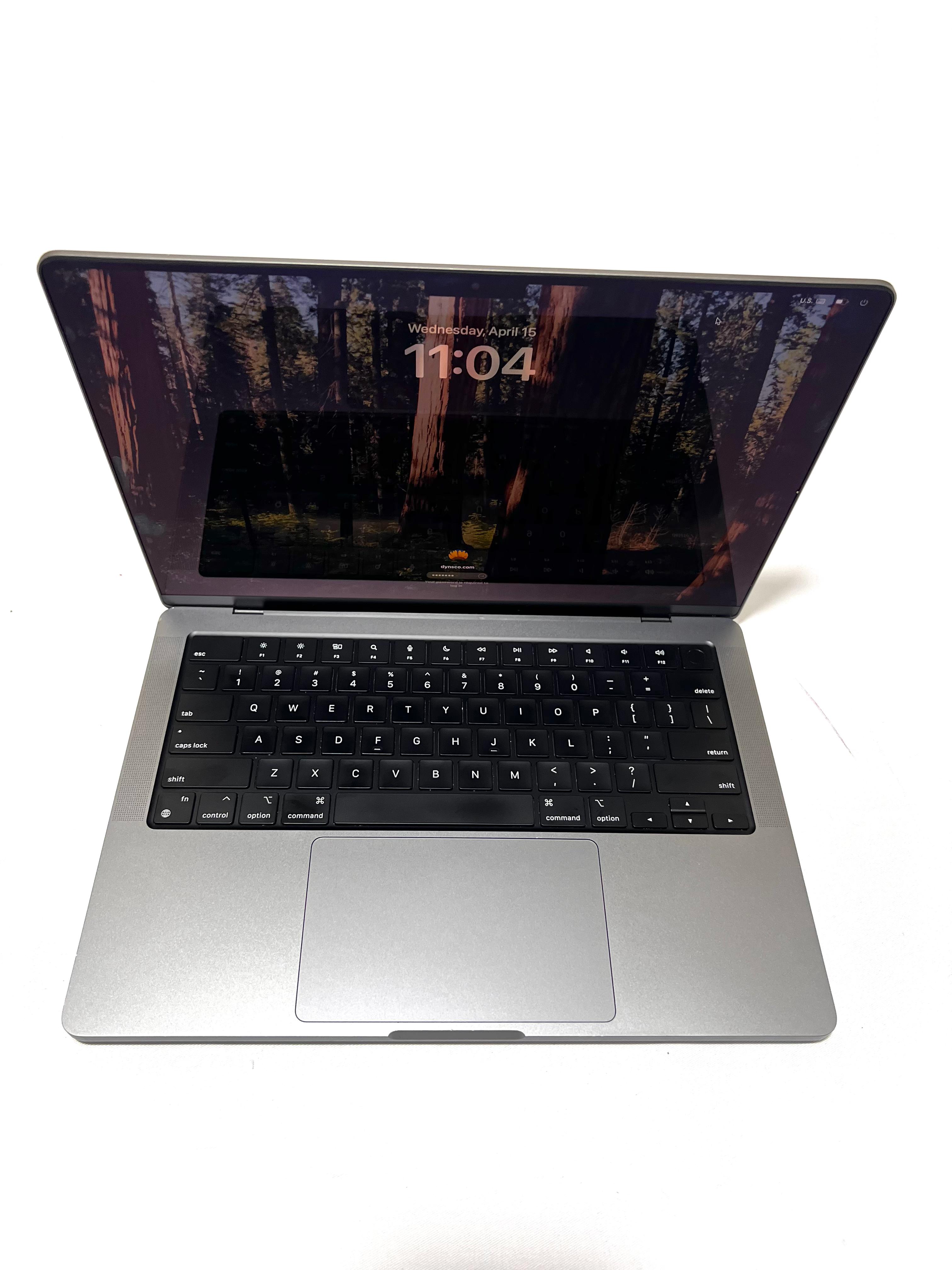 Apple MacBook Pro M1 2021 - 16GB RAM - 512GB 14" - 281 ciclos (87%) Silver (Clasificación A)
