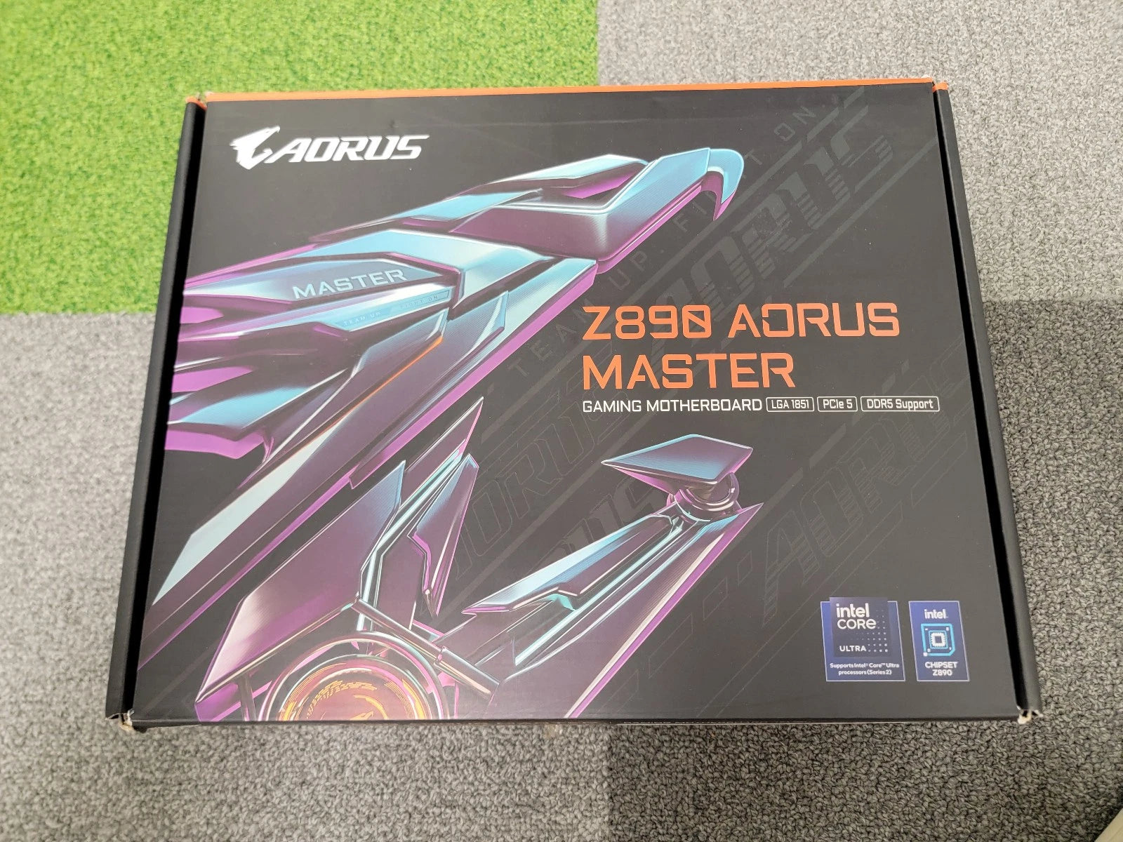 Gigabyte Z890 Aorus Master Wi-Fi 7 (intel) LGA 1851 motherboard - Open Box